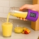 Mini Liquidificador Portátil Recarregável 380ML 6 Laminas - Roxo