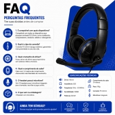 Fone Headset Fone de Ouvido Alta compatibilidade XTRAD