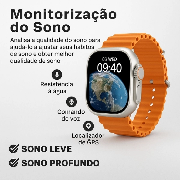Relógio Smarthwacth inteligente a Porva D´água Bluetooth X11 - Preto