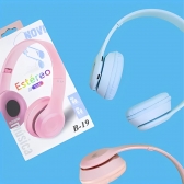 Fone De Ouvido Estéreo Ajustável Bluetooh Estéreo almofadado