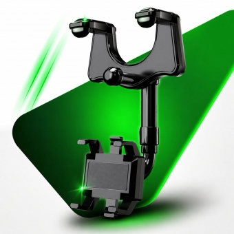 Suporte Para Celular Veicular De Retrovisor 360°