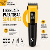 Kit Máquina de Tosa B-MAX + Luva Removedora de Pelos PETS