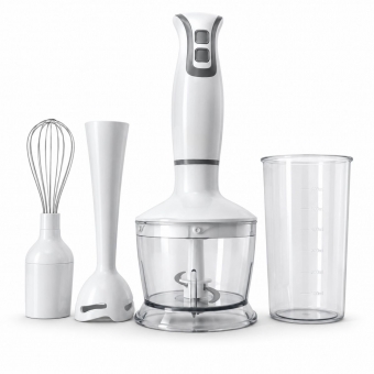 Mixer Portatil 3x1 250w Batedor Potente Triturador Bak -110v