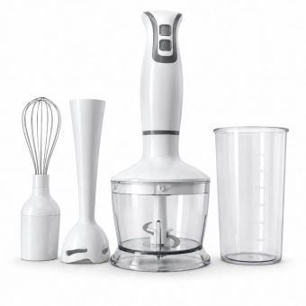 Mixer Portatil 3x1 250w Batedor Potente Triturador Bak -110v