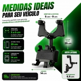 Suporte Para Celular Veicular De Retrovisor 360°