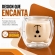 Copo Urso Vidro Duplo 250ml Café Chá Leite Parede Dupla