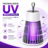 Lâmpada Mata Mosquitos Repelente Elétrico USB Ultravioleta