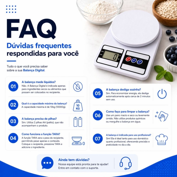 Kit Balança de Cozinha 10kg e Amolador de Facas Profissional