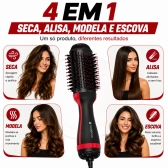 Escova secadora 4 em 1 Cadence Ceramica Ionizada Turmalina