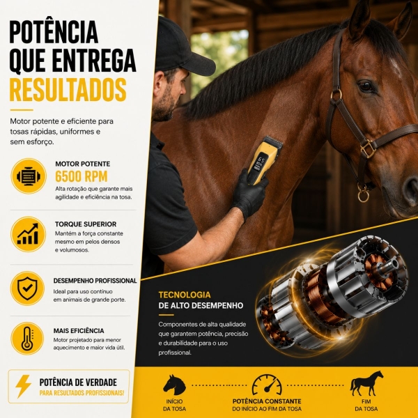 Kit Máquina de Tosa B-MAX + Luva Removedora de Pelos PETS