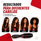 Escova secadora 4 em 1 Cadence Ceramica Ionizada Turmalina