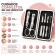 Kit Lixador De Pé Elétrico USB Recarregável Kit Manicure 7 Em 1