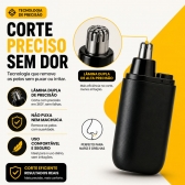 Maquina Cabelo Profissional Com Display Led E Aparador Nariz