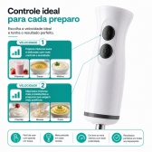 Mixer Portatil 3x1 250w Batedor Potente Triturador Bak -110v