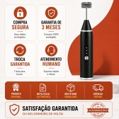 Mixer Elétrico Portátil Com 2 Batedores 3 Velocidades Usb