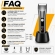 Kit Depilador Corporal Masculino Cerâmica 5W Aparador Nasal