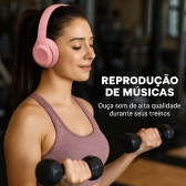 FONE DE OUVIDO BLUETOOTH ESTEREO ALTOMEX B-19 - Rosa