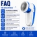 Removedor Elétrico de Pelos e Fiapos LuaTek LMF 1103