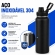 Garrafa Térmica Inox 1200ml Parede Dupla Isolamento a Vácuo Antivazamento com Alça 180° - Preta