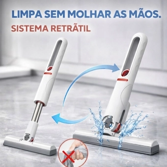Mini Rodo Retrátil Multiuso Para Pia Bancada E Box