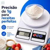 Kit Balança de Cozinha 10kg e Amolador de Facas Profissional