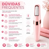 Kit Lixa Elétrica Pé Removedor Calos + Lixadeira Elétrica Unhas