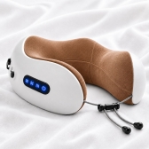 Almofada Massageador Para pescoço - Marrom
