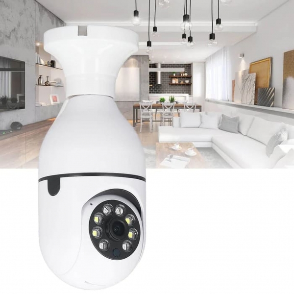 Câmera de Segurança Wi-FI Full HD 360° com Visão Noturna