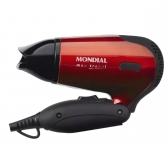 Secador De Cabelo Dobrável 1200w Bivolt Silencioso