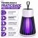 Lâmpada Mata Mosquitos Repelente Elétrico USB Ultravioleta