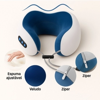 Kit Massageador pescoço e pés