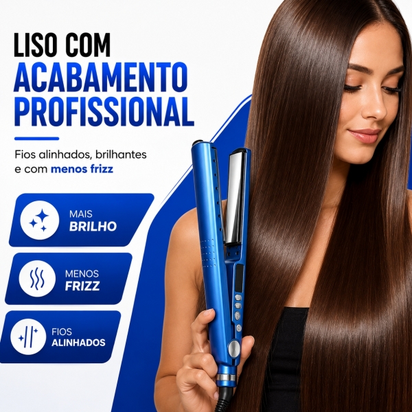 CHAPINHA ÍON TITÂNIO IÔNICA PROFISSIONAL