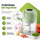 Mini Processador de Alimentos - Triturador Elétrico