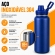 Garrafa Térmica Inox 1200ml Parede Dupla Isolamento a Vácuo Antivazamento com Alça 180° - Azul