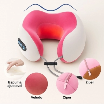 Kit Massageador pescoço e pés