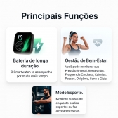 Relógio Smarthwacth inteligente a Porva D´água Bluetooth X11 - Preto