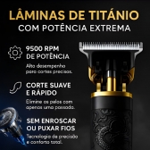 Kit Maquina Dragão Cabelo Barba E Aparador De Pelo De Nariz