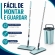 Mop limpeza 6L com balde articulado esfregão multiuso casa