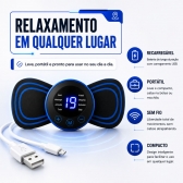 Mini Massageador Elétrico Portátil
