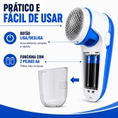 Removedor Elétrico de Pelos e Fiapos LuaTek LMF 1103