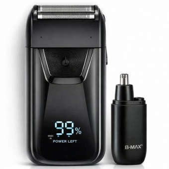 Barbeador Shaver Bivolt 5w Display Led Aparador Pelo Nariz
