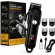 Máquina de Cortar Cabelo Profissional Display Digital 5w