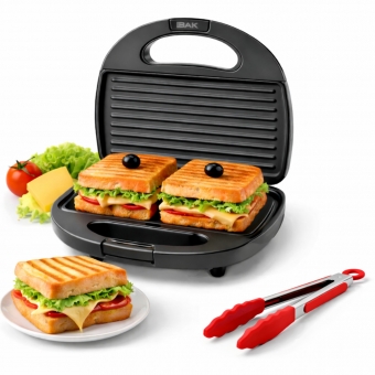 Sanduicheira Elétrica Bak 750w Fast Grill - 110v