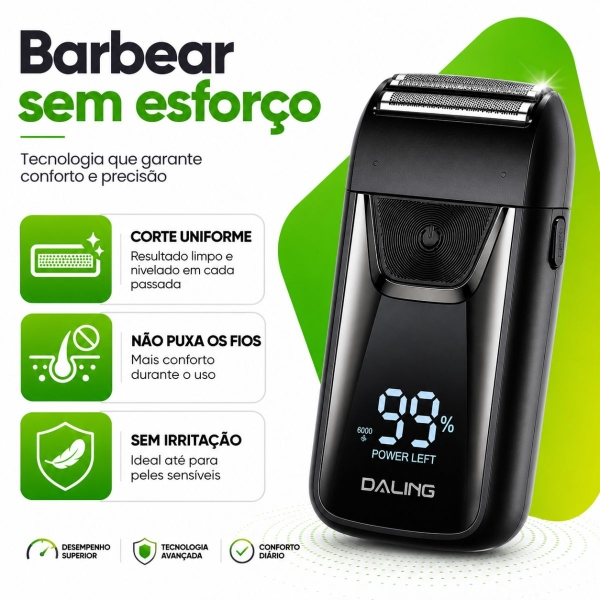 Aparrelho Barbeador SHAVER 5W