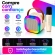 Caixa de Som Bluetooth Portátil 20W com Microfone Sem Fio RGB USB Cartão TF AUX Karaokê