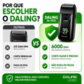 Barbeador Shaver Bivolt 5w Display Led Aparador Pelo Nariz