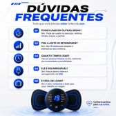Mini Massageador Elétrico Portátil