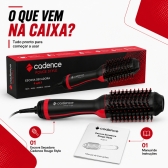 Escova secadora 4 em 1 Cadence Ceramica Ionizada Turmalina