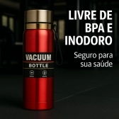 Garrafa Vacuum 800ml - Vermelho