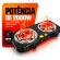 Kit Cozinha Fogão Elétrico 2 Bocas 127V 2000W + 5 Potes Herméticos + Pegador Silicone Inox